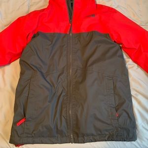 Boys north face 2-in-1 winter jacket Large
